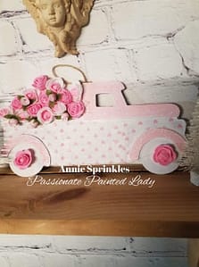 create a vintage truck for any season to use in your home decor