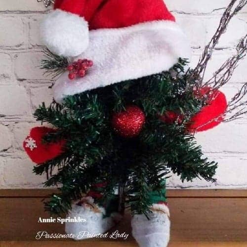 Christmas Gnome using Dollar tree products