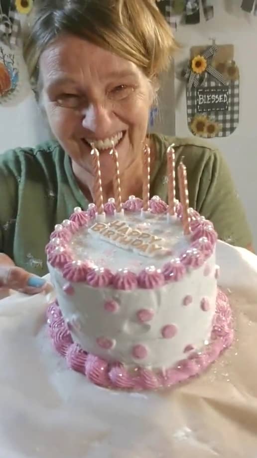 DIY Faux Birthday Cake