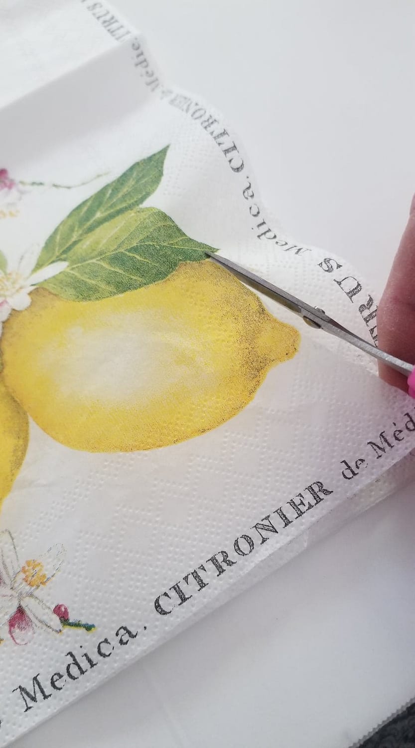Designer Lemon Plate For Less From The Dollar Store